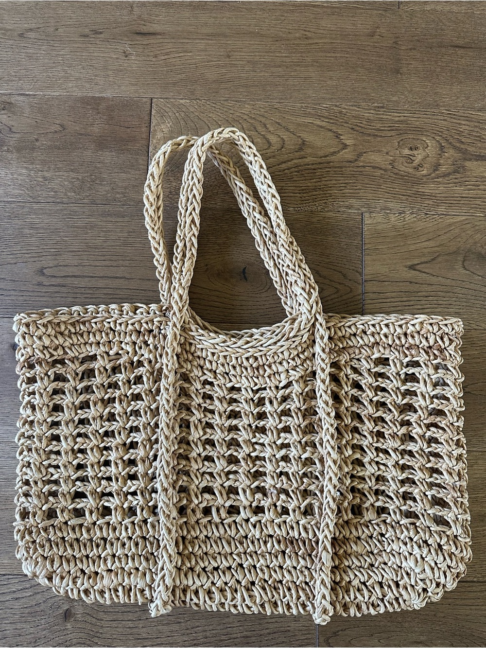 Vintage Natural Woven Summer Bag - Picture 1 of 6